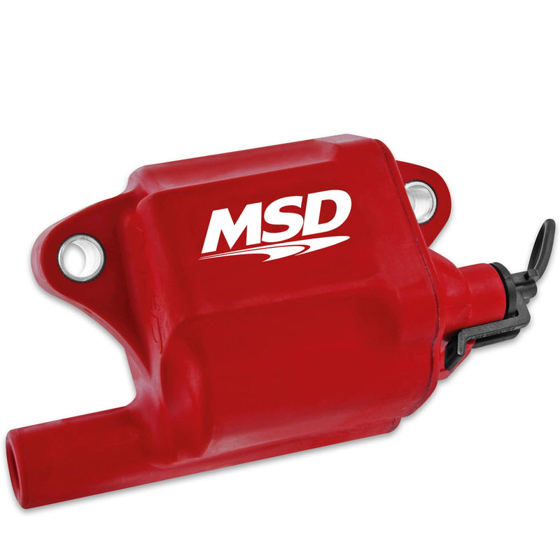 Pro Power Series MSD 8287 Ignition Coil, Red, Individual