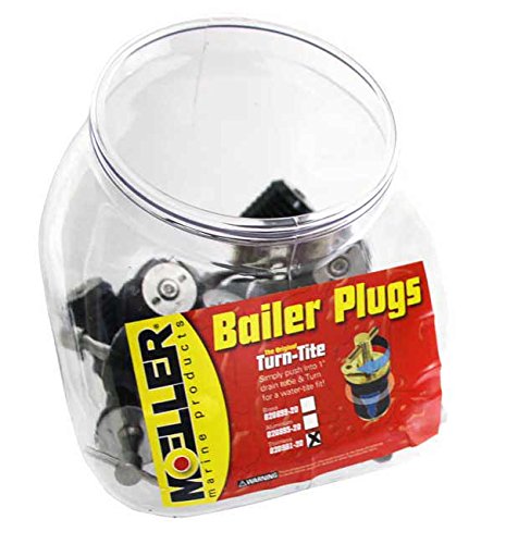 Turn-Tite Stainless Steel Bailer Plug – 1″ – 20 in Display