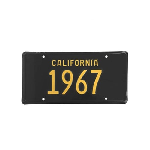 California License Plate 1967 Scott Drake ACC-LP-67C