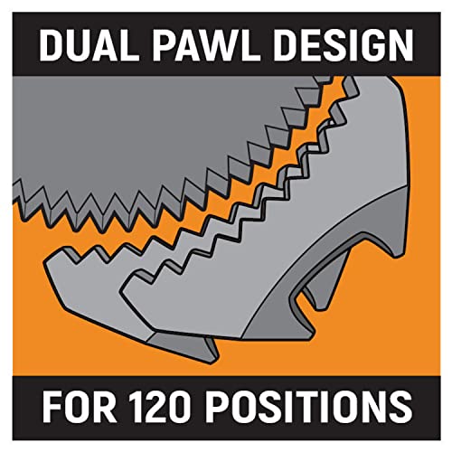 120XP GEARWRENCH 1/4" Drive Flex Head Teardrop Ratchet 6-3/4" | 81012P