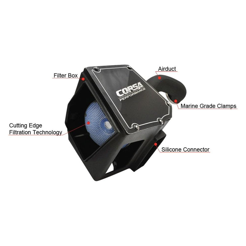 Dodge Challenger 6.2L CORSA EXHST Air Intake 17-