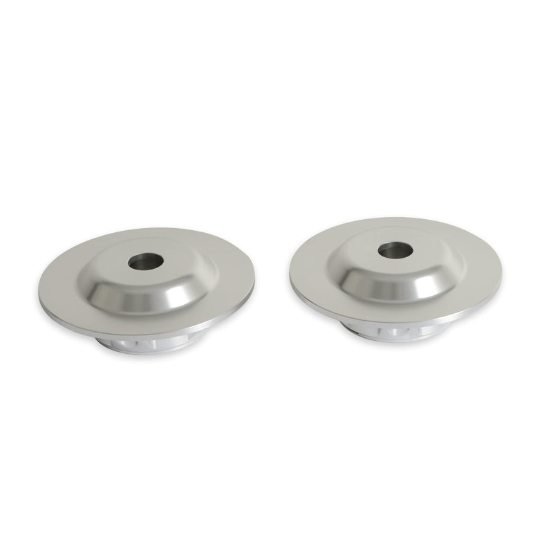 CA-280001-BL Drake Muscle Cars Strut Tower Covers Billet Aluminum Satin