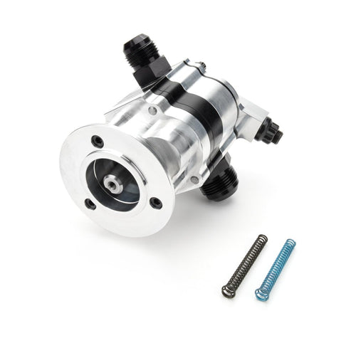 Single Stage Moroso 22311 External Oil Pump, V-Band Mount, Use w/Procharger Front Drive, 1.200" PS