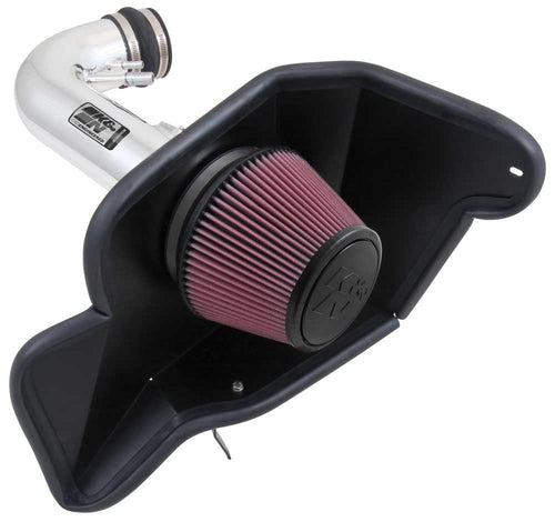 Cold Air Intake System K&N: High-Flow Air-Filter, Increase Performance & Horsepower: Compatible with 2015-2017 FORD Mustang GT, 69-3535TP