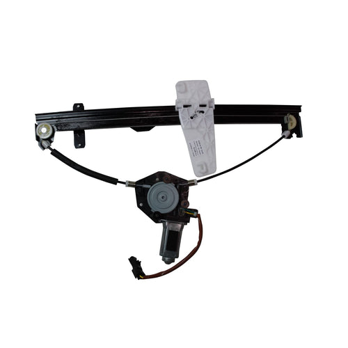 Compatible TYC 660174 with JEEP Grand Cherokee Front Driver Side Replacement Power Window Regulator Assembly with Motor