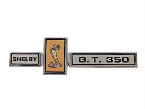 67 Gt 350 Scott Drake - Grill/Dash/Deck Emb (S7MS-16098-C)