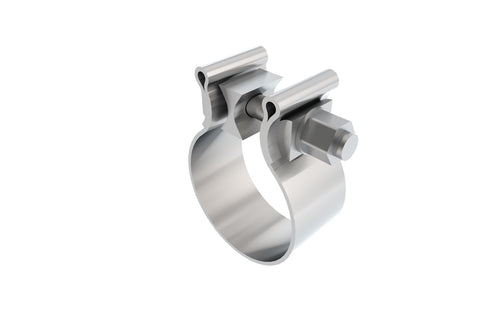 2.25" BORLA T-304 Stainless Steel AccuSeal Single Bolt Exhaust Band Clamp