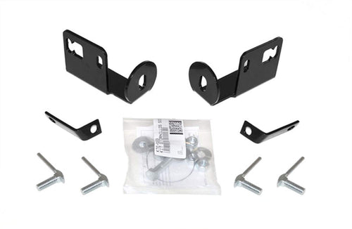 RC2 Bull Bar Go Rhino w/ 20" Single Row Light Mount Hole & Mounting Brackets | Mild Steel, Textured Black | 55883T | Fits 2009 - 2024 Ford F-150 (Excludes Models with Front park assist)