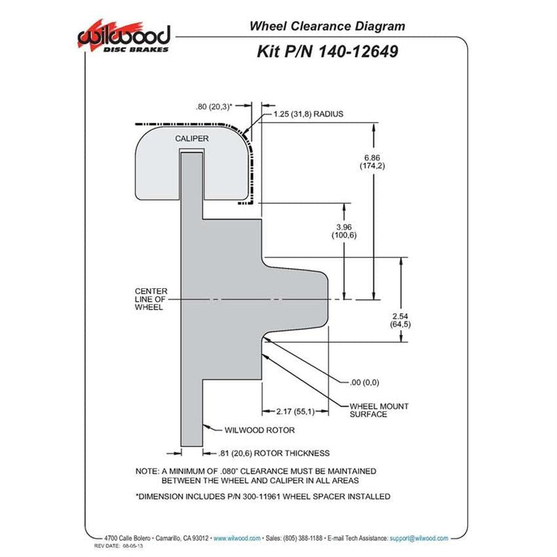 11.75" FDLI Front Kit