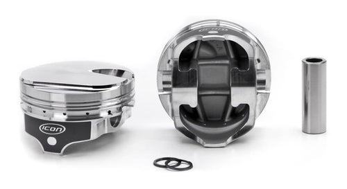 Icon Premium Pistons Piston, Forged, 4.310 in Bore, 1/16 x 1/16 x 3/16 in Ring Groove, Plus 12.00 cc