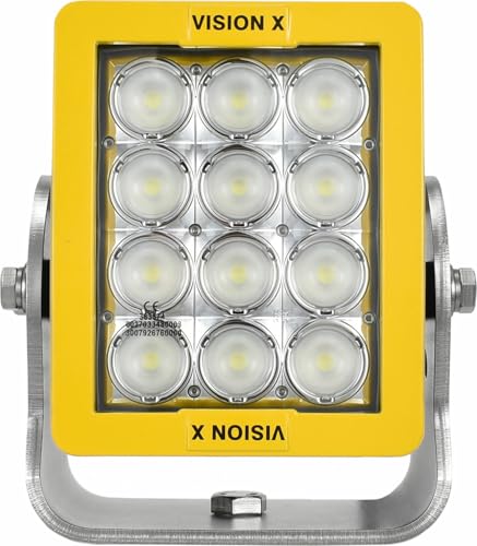 Heavy Industrial Vision X Lighting Black HOUSING 12 LED 40 Degree Horizontal