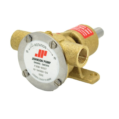 F35B-8 Johnson Pump 10-24569-09 Pedestal-Style Flexible Impeller Pump