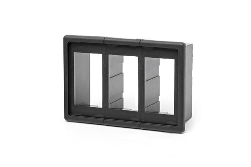Auxillary Rough Country Switch Bezel | Triple - 709B-3