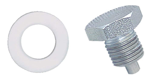 Replacement Moroso 97000 Oil Pan Drain Plug, 1/2-20, Chrome Finish