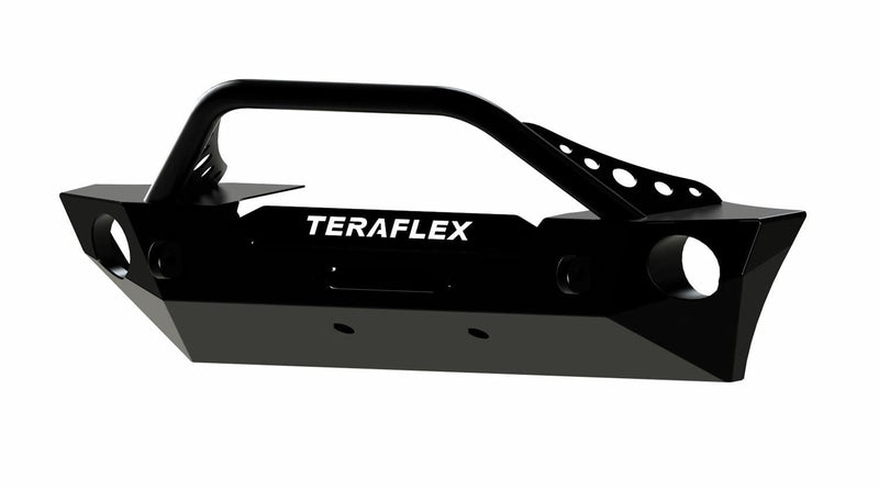 Front TeraFlex 4653130 Epic Offset Bumper Kit with Hoop, 1 Pack