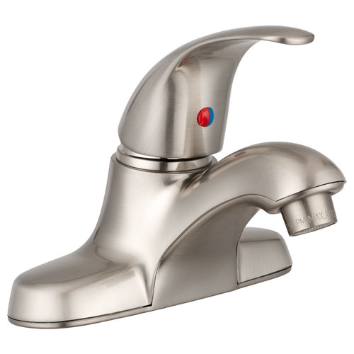 RV Bathroom Faucet Dura Faucet DF-NML210-SN Single Lever (Brushed Satin Nickel)