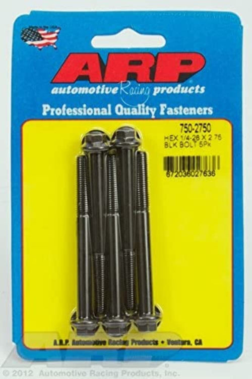 Hex ARP (750-2750) Oxide Bolt, Black