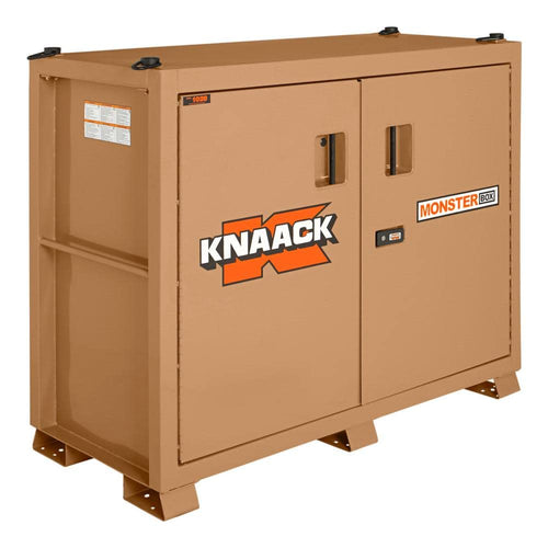Jobsite Storage Cabinet, Knaack 1020, 66" W x 30" D x 54-1/2" H, Tan