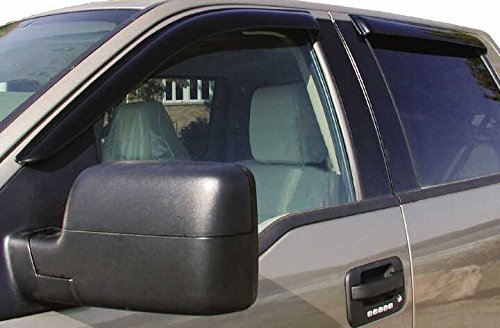 Tape-Onz Stampede 6209-2 Sidewind Deflector, Smoke/Black