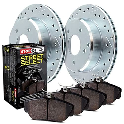 Select Sport Stoptech 925.33134 Axle Pack, Drilled & Slotted, 4 Wheel