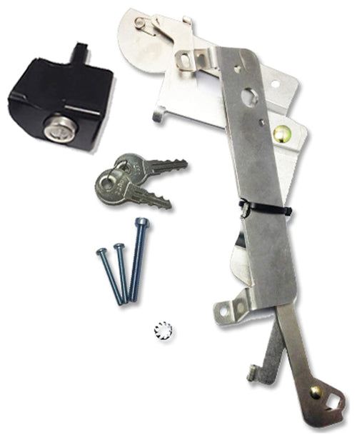 Manual Tailgate Lock Pop & Lock PL6100 Black for Honda Ridgeline (Works with/Without Factory Backup Camera)