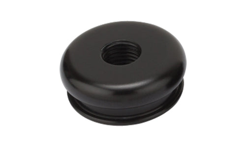 3/8" -24 Thread Lokar Black Billet Aluminum Boot Bezel