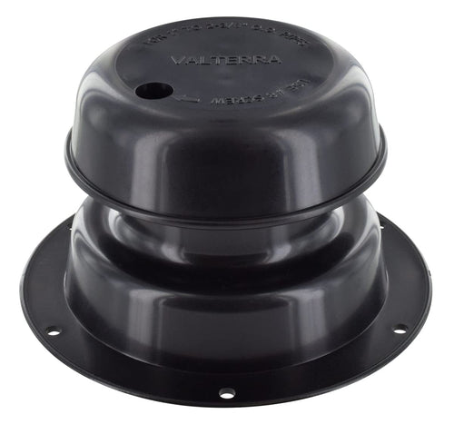Universal Plumbing Vent Kit Valterra A10-3389BKVP with Putty & Screws - Black (Carded)
