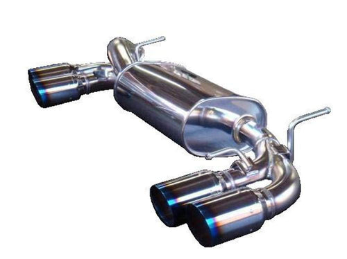 Cat back Exhaust HKS 31013-BG001 (07-08 BMW 335I Coupe Only Leg Amax Hi-Power Dual Sos304 Ti-Tip), 1 Pack