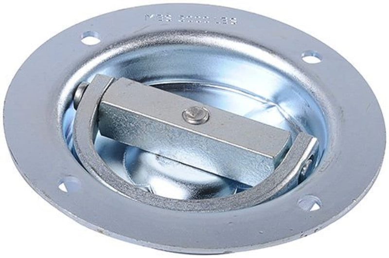 6-1/4" Keeper Recessed Diameter Rotating D-Ring Anchor