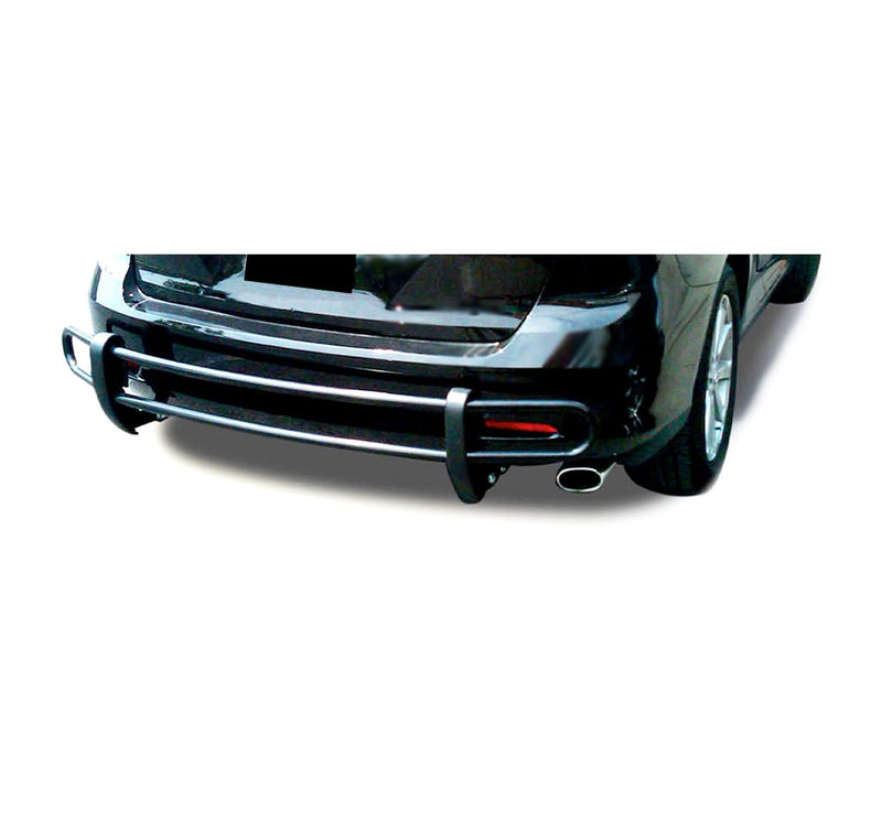 Rear Bumper Guard Black Double Tube Compatible with 2017-2025 Honda CR-V-8B0522A