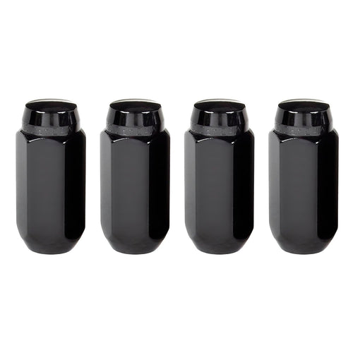 Black McGard Cone Seat Style Lug Nut Set (M14 x 1.5 Thread Size) - Set of 4