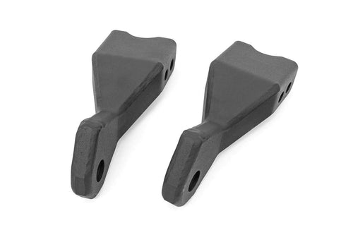 Tow Hook Rough Country Shackle Mounts for 2019-2022 Chevy Silverado 1500 - RS147,Black