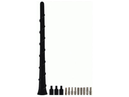Metra Electronics - OEM Replacement Wire Wound Rubber Mast - 8 Inch (44-RMWW) Metra Replacement Antenna Masts