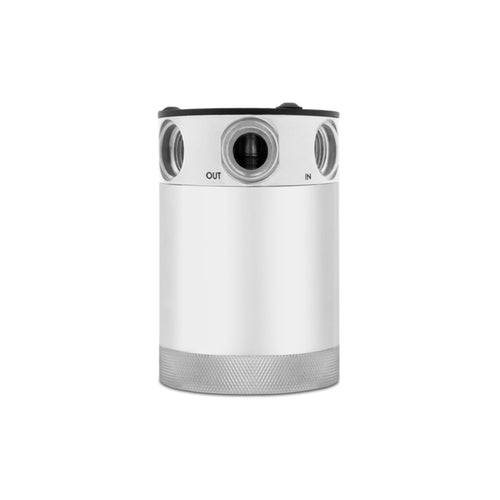 Mishimoto Compact Baffled Oil Catch Can, MMBCC-CBTHR-P, 3-Port, Polished
