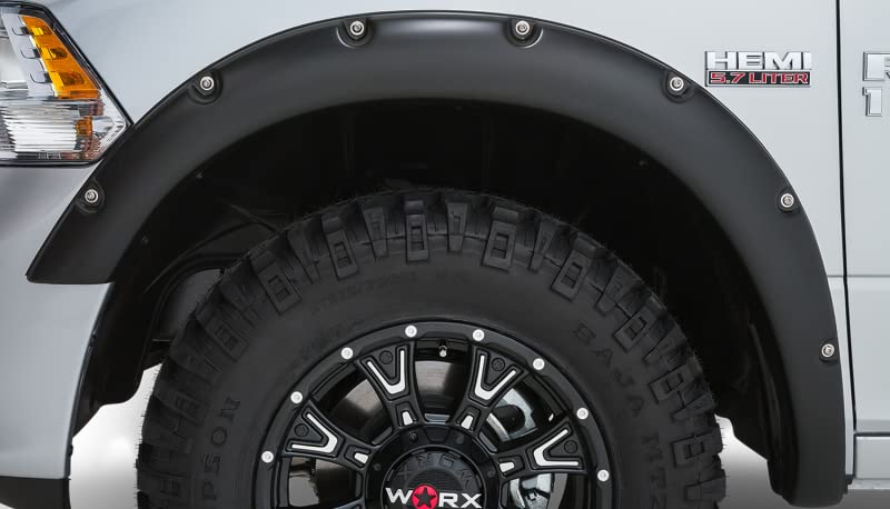 Ruff Riderz Stampede 8421-2 Fender Flare, Smoke/Black