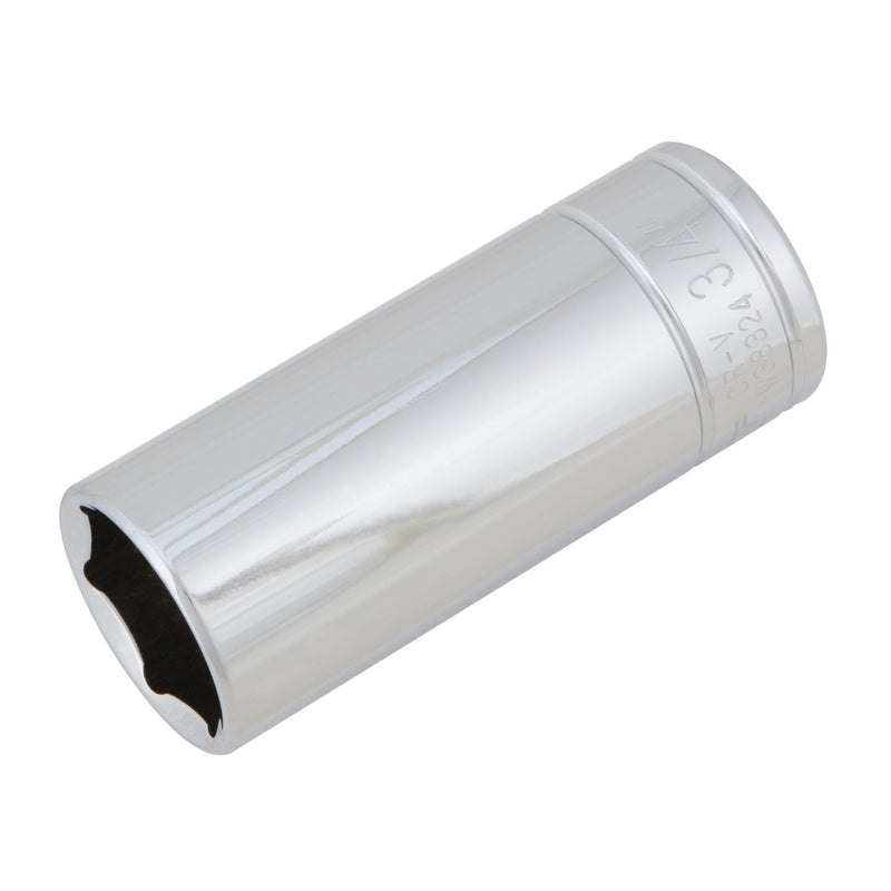 W38324 Performance Tool 6-Point Socket, 3/8-Inch Drive, 3/4