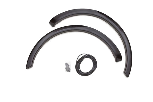 Lund Elite Series SX311SA Black Sport Style Standard Front Fender Flare - 2 Piece