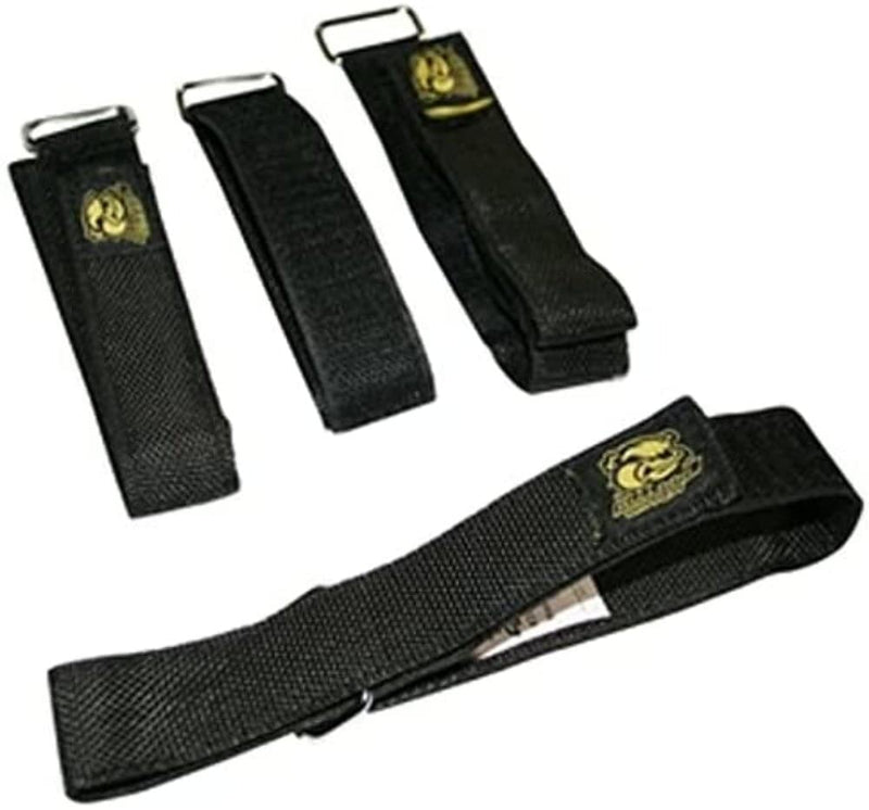 Storage Cinch Straps Bulldog Winch 20338- 4 Pcs Black