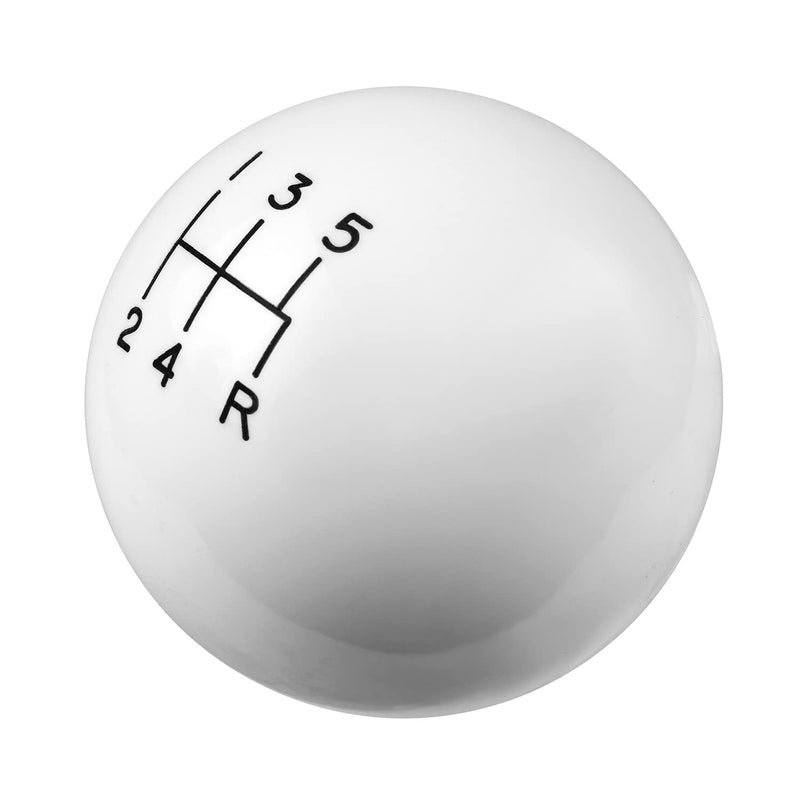 5-Speed Hurst Classic White Shifter Knob