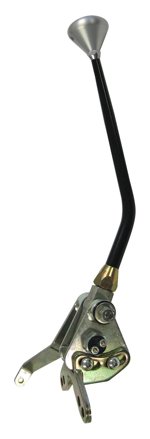 Cable Operated Shifter Kit Lokar with Black 6" Lever and Mushroom Knob for Ford AOD Transmission