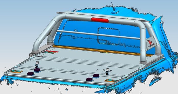 Off Road Black Horse Classic Roll Bar Black Compatible with 2005-2021 Nissan Frontier-RB007BK