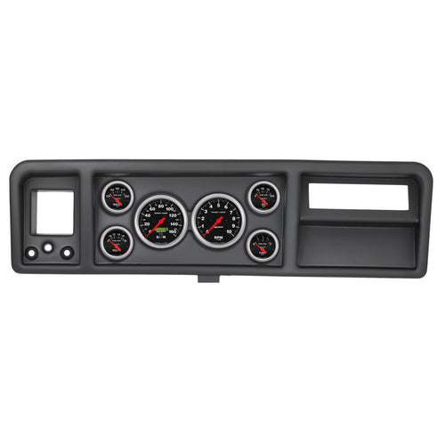 AutoMeter Dash Kit Direct Fit, Ford Truck 73-79, Tach/Mph/Fuel/Oilp/Wtmp/Volt, Sport-Comp (2146-11)