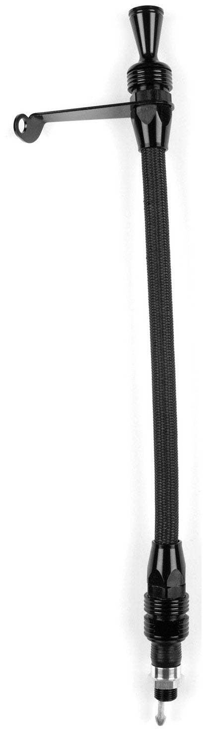 Lokar Transmount X1211437 Transmission Dipstick with Lock and Black Stainless Steel Housing for Chrysler 727 Transmission