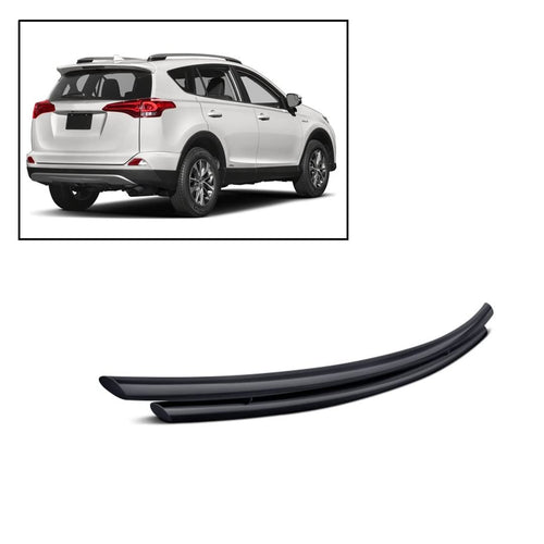 Rear Bumper Guard Black Horse Double Layer Black Compatible with 2006-2018 Toyota RAV4-CRDL-TOT202B