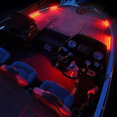T-H Marine Night Blaster LED Deck Kit Amber LEDBW-106-A-DP