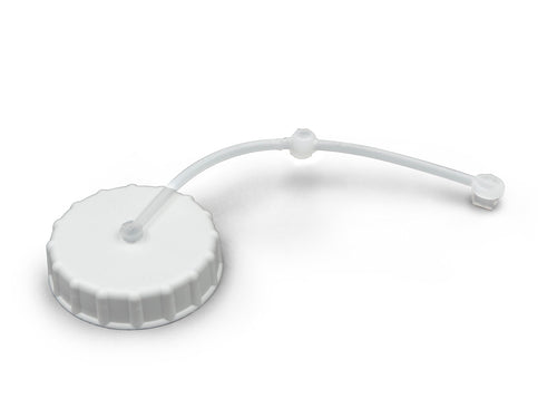 Gravity Water Fill Cap B&B Molders, 94243 with Strap – Polar White, UV-Stable Acrylonitrile Replacement Cap for RV Water Spout, OEM Replacement – Made in USA