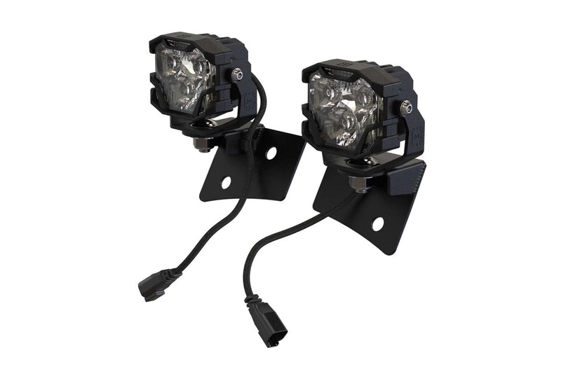 4Banger Morimoto A-Pillar Brackets: Wrangler JK (07-17) BAF035