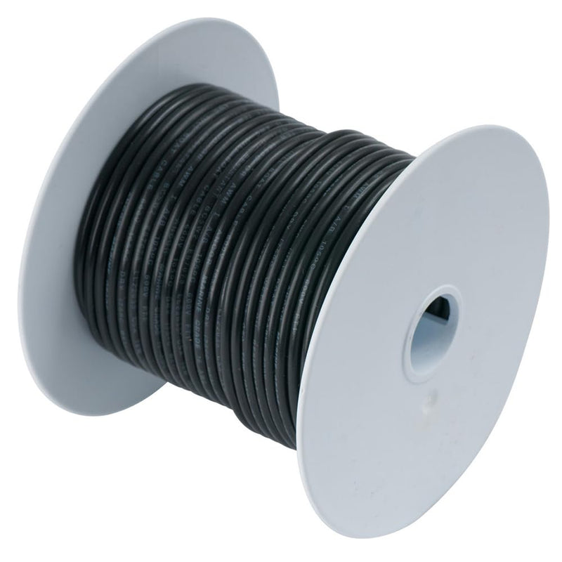 BLACK #6 TINNED COPPER 100'
