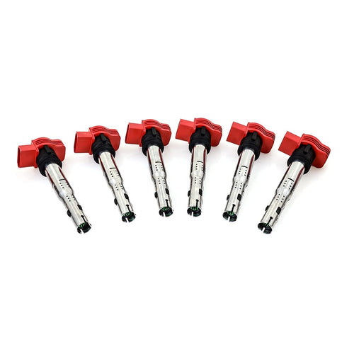 Mishimoto Set of 6 Ignition Coil, Compatible with 2006-2008 Volkswagen GTI