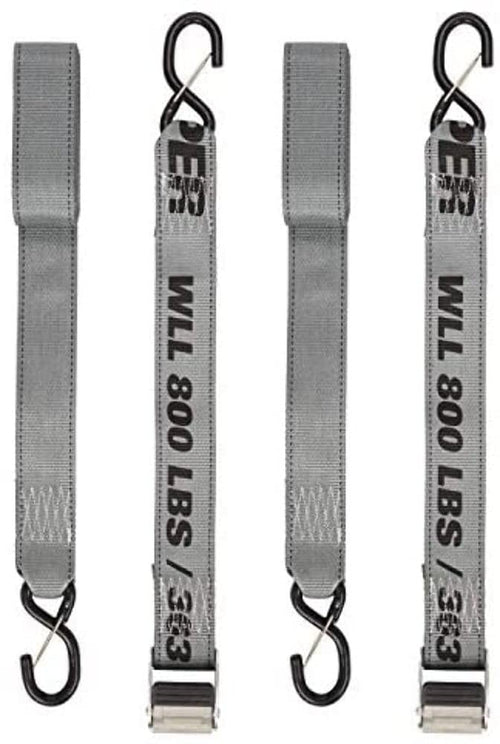 Ylw Tiedown 8' 2400# 2pk